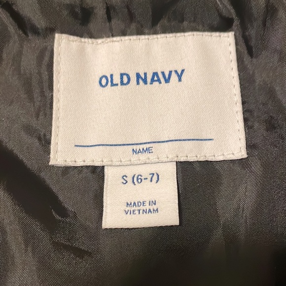 Old Navy Camouflage boys jacket Size youth 6-7 *Great Condition* - Picture 5 of 8